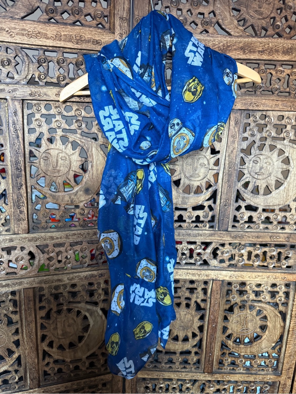 Star Wars Blue Graphic Women's Scarf by Loungefly